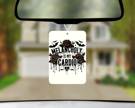 melancoly is cardio air freshener