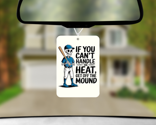 heat on the mound air freshener