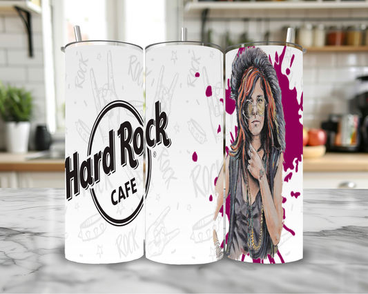 janis joplin 20oz skinny tumbler
