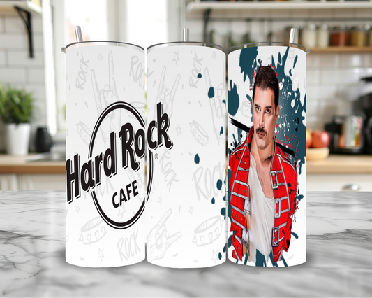 freddy mercury 20oz skinny tumbler