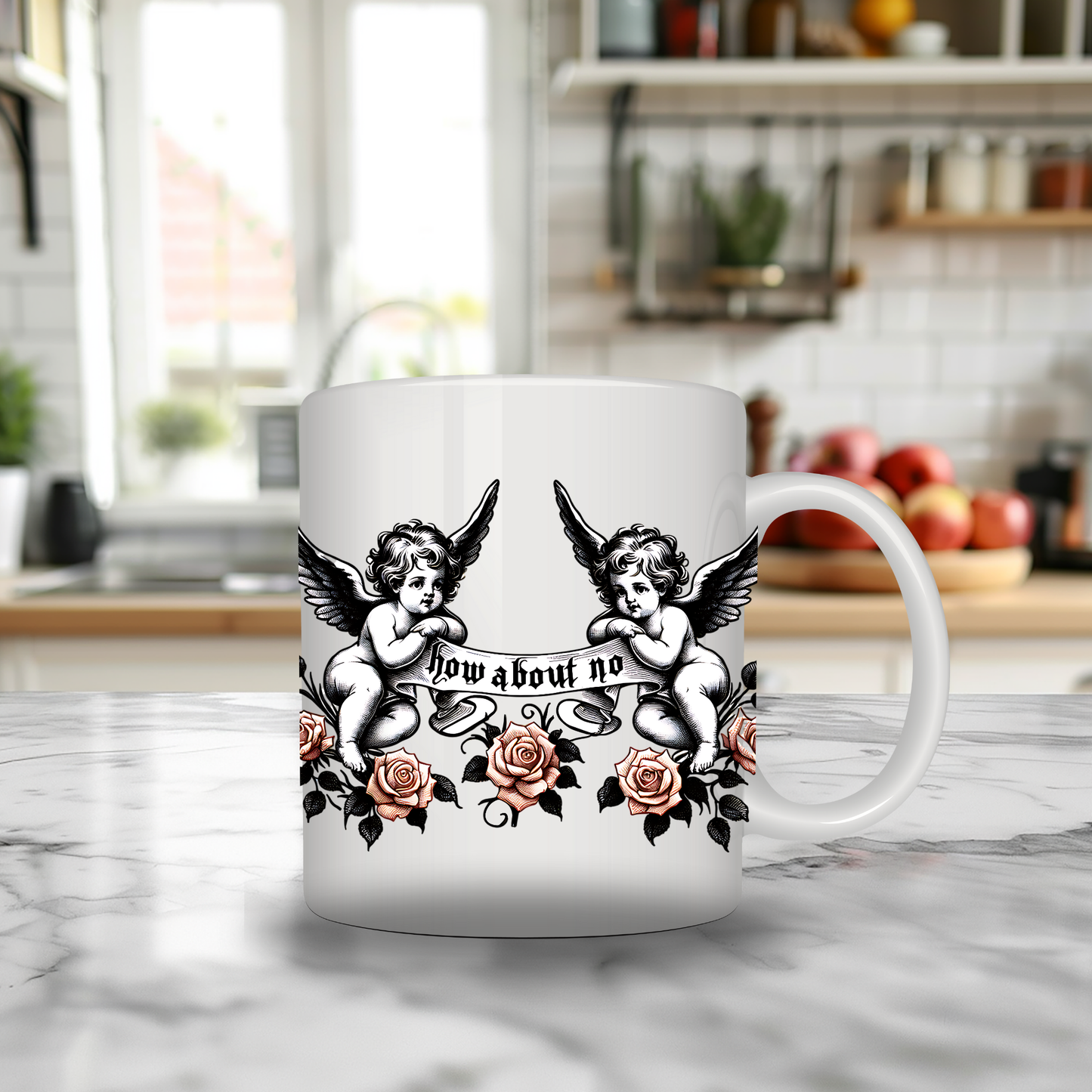 no to roses 11oz mug