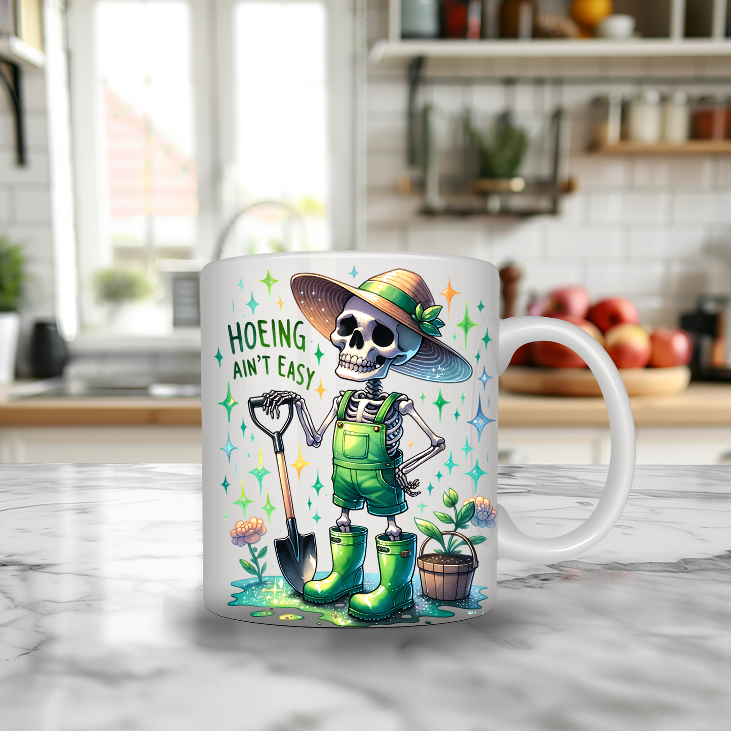 hard work hoeing 11oz mug