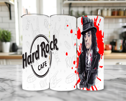 alice cooper 20oz skinny tumbler