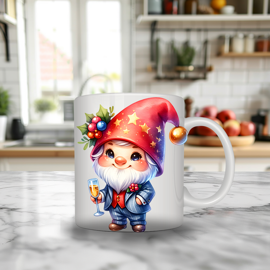gnome in suit 11oz mug