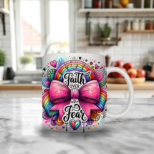 faith over fear11oz mug