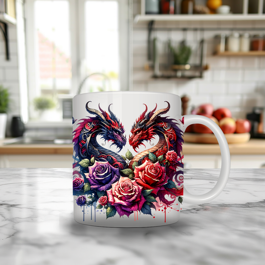 dragon love 11oz mug