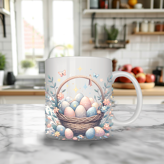 easter basket 11oz mug