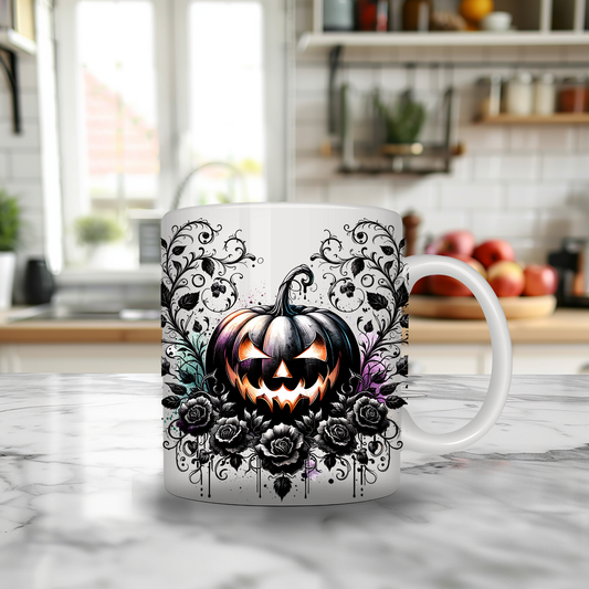 dark pumpkin 11oz mug