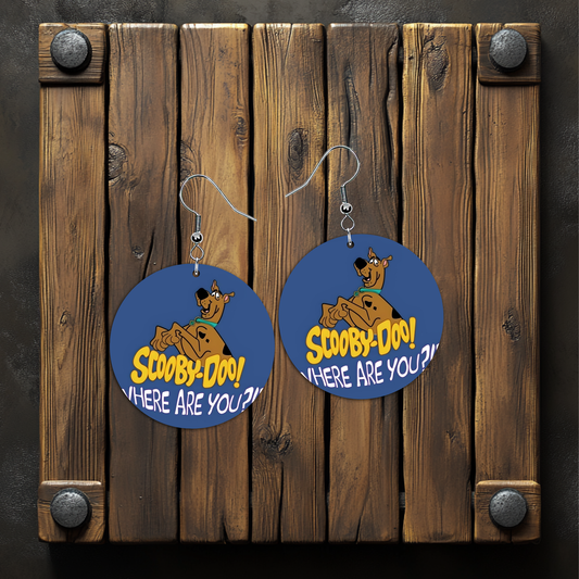 scooby earrings