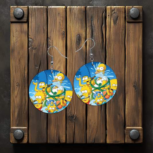 simpsons earrings