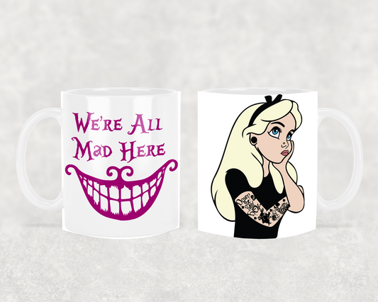alice in wonderland 11oz coffee mug