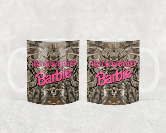 backwoods barbie 11oz coffee mug