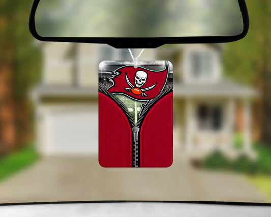 tampa bucs air freshener 3x4inch