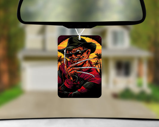 chill freddy air freshener 3x4inch