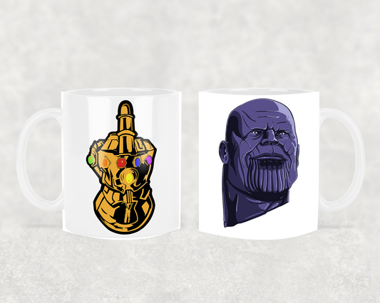f.u thanos 11oz coffee mug