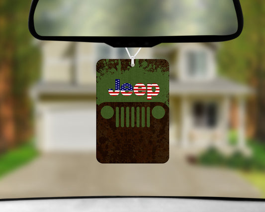 jeep air freshener 3x4inch