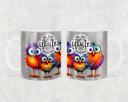 legal adult 11oz coffee mug