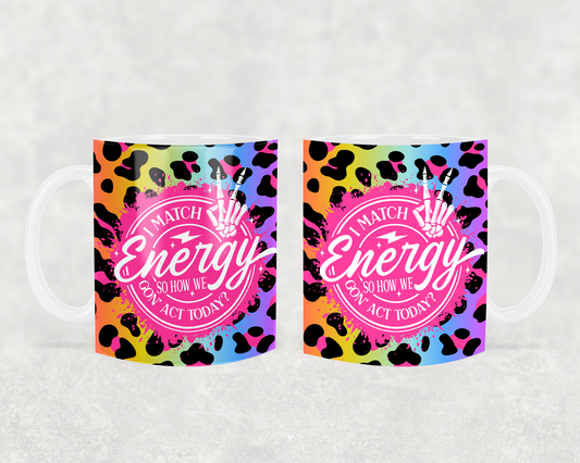 match energy 11oz coffee mug