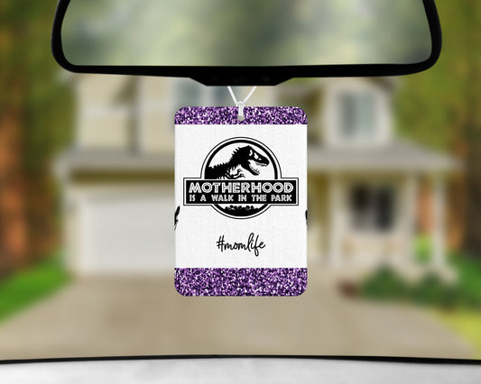 motherhood air freshener 3x4inch